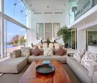 Villa Latitude, Wohnzimmerbereich