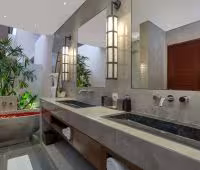 Villa Tangram, Master Bathroom